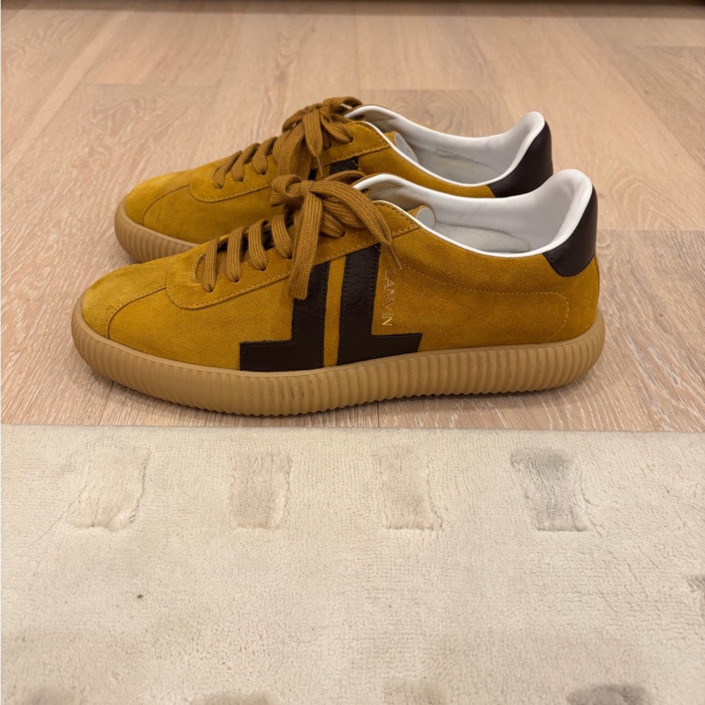 Lanvin Suede Sneakers